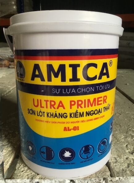 Sơn siêu lót kháng kiềm ngoại thất ULTRA PRIMER (AL-01)
